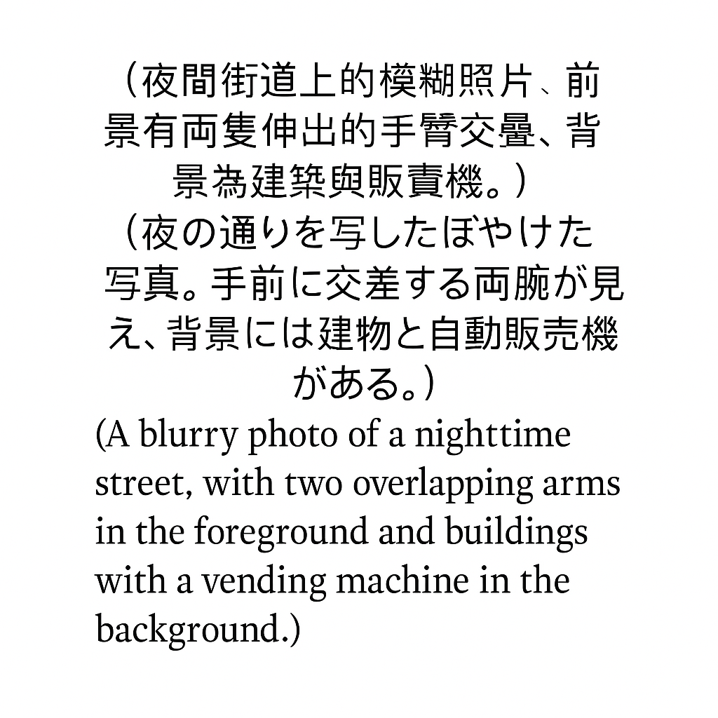 照片 AI 敘述圖